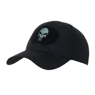 Тактическая бейсболка «Punisher» Rip-Stop Black