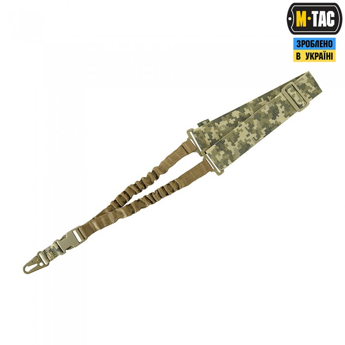 Ремінь збройовий M-Tac одноточковий еластичний, Coyote Ремінь збройовий M-Tac одноточковий еластичний, Coyote