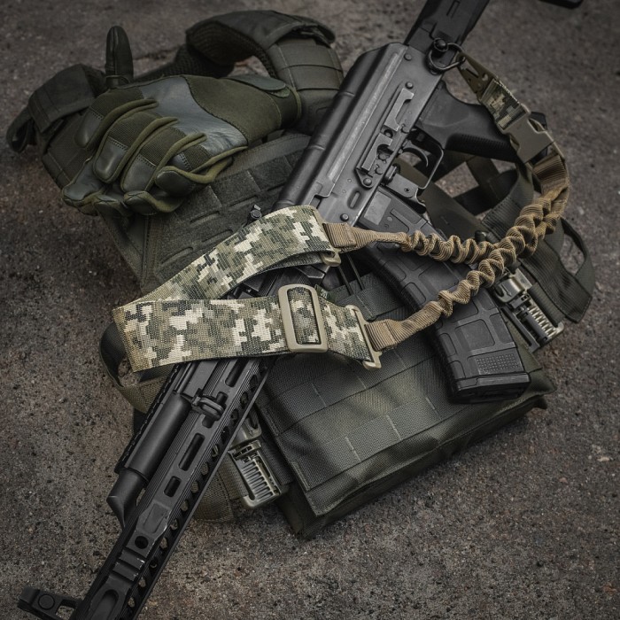 Ремінь збройовий M-Tac одноточковий еластичний, Coyote Ремінь збройовий M-Tac одноточковий еластичний, Coyote