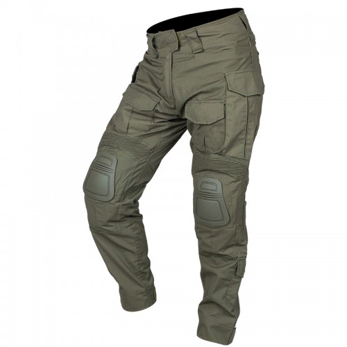 Боевые штаны с наколенниками IDOGEAR G3 Combat Pants Olive