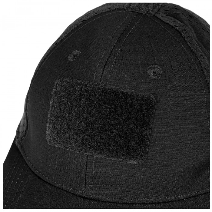 Бейсболка MIL-TEC Net Baseball Cap Black с сеткой Бейсболка MIL-TEC Net Baseball Cap Black с сеткой