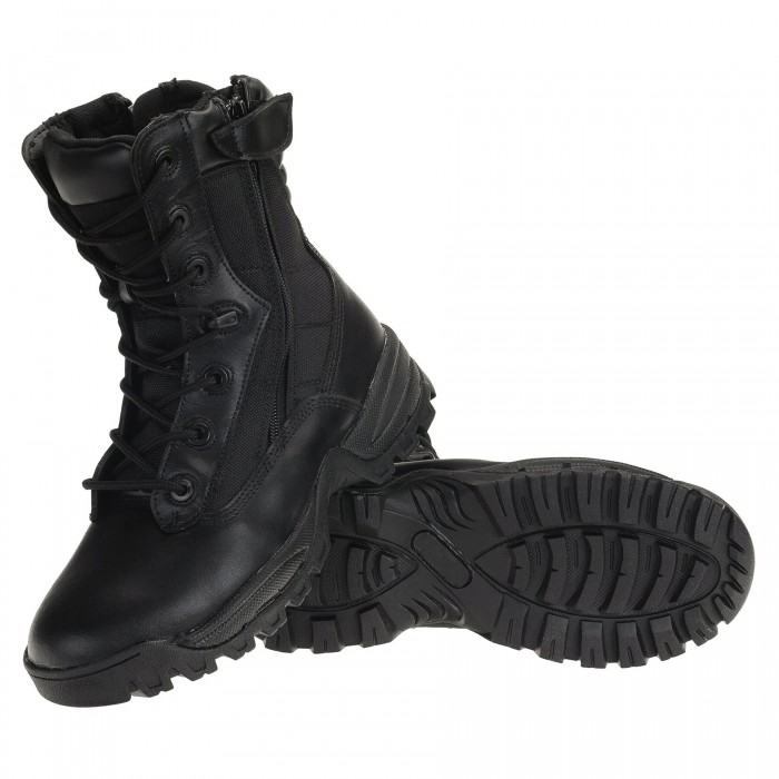 Ботинки тактические на 2-х молниях TACTICAL BOOT TWO-ZIP Черные 41 Ботинки тактические на 2-х молниях TACTICAL BOOT TWO-ZIP Черные 41
