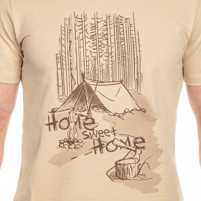 Футболка Helikon Home Sweet Home - Khaki Футболка Helikon Home Sweet Home - Khaki