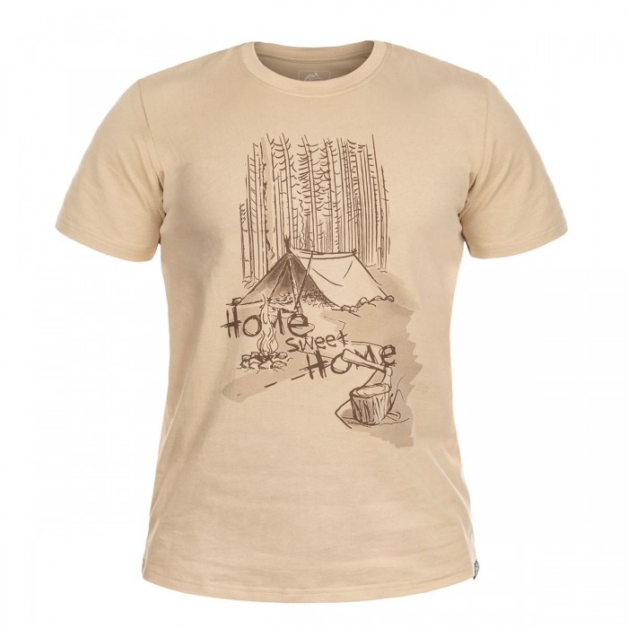 Футболка Helikon Home Sweet Home - Khaki Футболка Helikon Home Sweet Home - Khaki