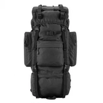 Рюкзак польовий з рамою 75L Black