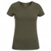 Футболка T-Shirt жіноча Helikon з органічної бавовни Slim, Olive Green