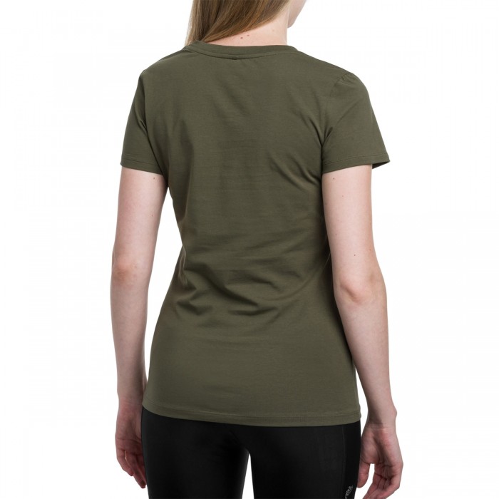 Футболка T-Shirt жіноча Helikon з органічної бавовни Slim, Olive Green Футболка T-Shirt жіноча Helikon з органічної бавовни Slim, Olive Green