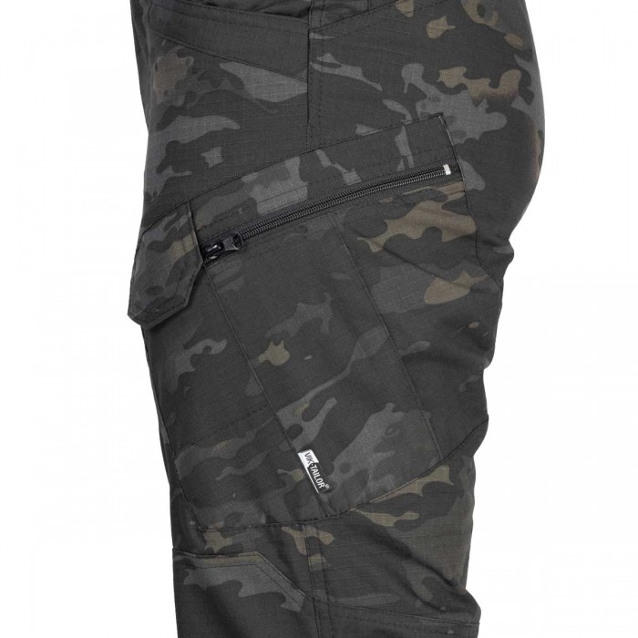 Брюки тактические демисезонные Vik-Tailor Urban Rip-Stop, Black MultiCam Брюки тактические демисезонные Vik-Tailor Urban Rip-Stop, Black MultiCam