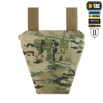 Фартух протиуламковий з балістичним пакетом 2 клас (BRONYX) M-Tac Laser Cut, MultiCam