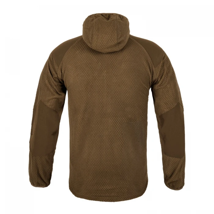 Кофта флісова Helikon-Tex Alpha Hoodie Jacket Grid Fleece Coyote Кофта флісова Helikon-Tex Alpha Hoodie Jacket Grid Fleece Coyote
