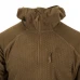 Кофта флісова Helikon-Tex Alpha Hoodie Jacket Grid Fleece Coyote