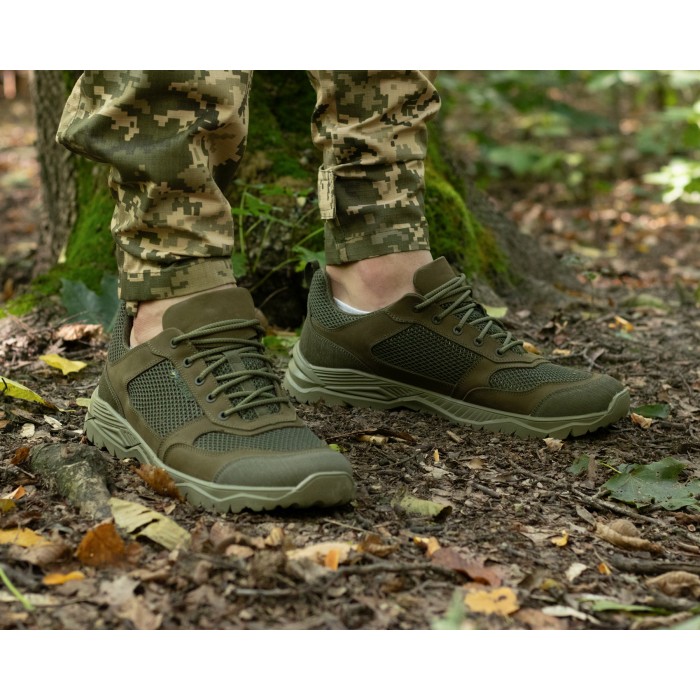 Кроссовки тактические с 3D-сеткой Vik-Tailor Patriot Olive Кроссовки тактические с 3D-сеткой Vik-Tailor Patriot Olive