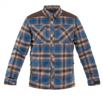Сорочка Helikon Winter Warden Long Sleeve - Forest Blue Plaid, Блакитний