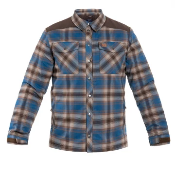 Сорочка Helikon Winter Warden Long Sleeve - Forest Blue Plaid, Блакитний