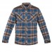 Сорочка Helikon Winter Warden Long Sleeve - Forest Blue Plaid, Блакитний