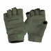Рукавиці тактичні безпалі Pentagon Duty Mechanic 1/2 Gloves Olive Green