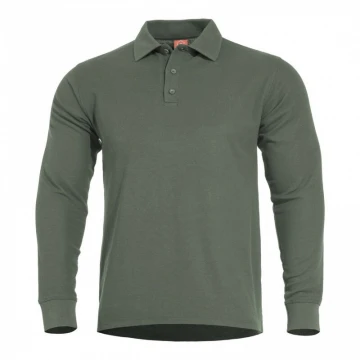 Поло с длинным рукавом Pentagon ANIKETOS Camo Green