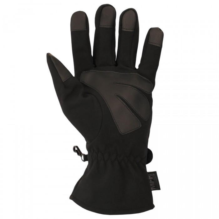 Перчатки сенсорные MFH SoftShell Черные, Black Перчатки сенсорные MFH SoftShell Черные, Black