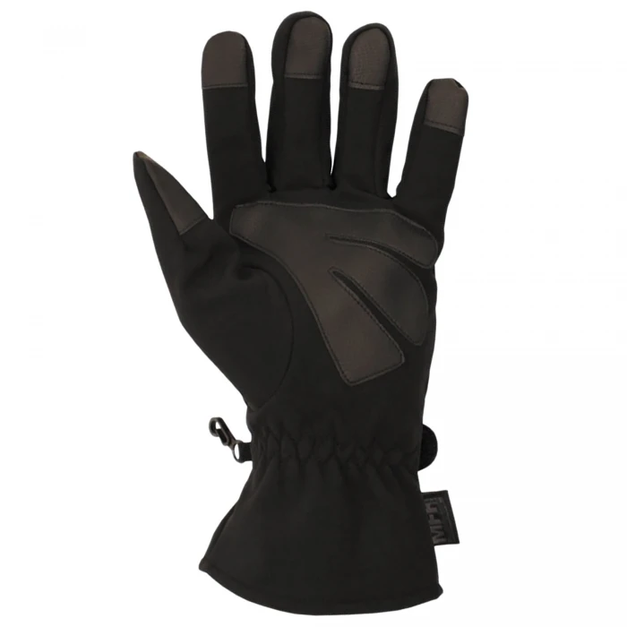 Рукавиці сенсорні MFH SoftShell Чорні, Black Рукавиці сенсорні MFH SoftShell Чорні, Black