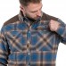 Сорочка Helikon Winter Warden Long Sleeve - Forest Blue Plaid, Блакитний
