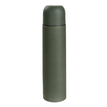 Армейский стальной термос MIL-TEC 1 л Оливковый