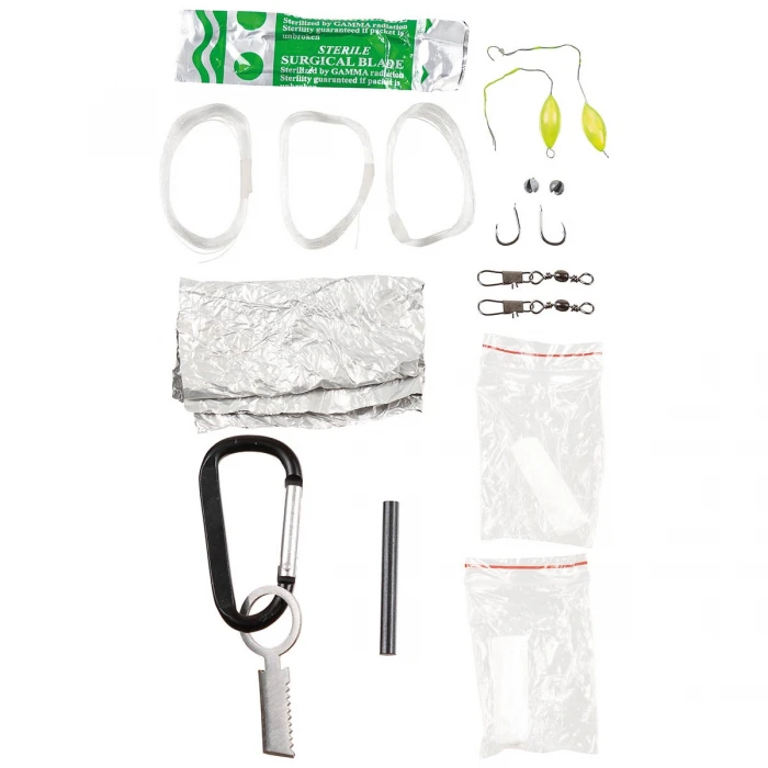 Набор для выживания Fox Outdoor Survival Kit с паракордом Olive Набор для выживания Fox Outdoor Survival Kit с паракордом Olive