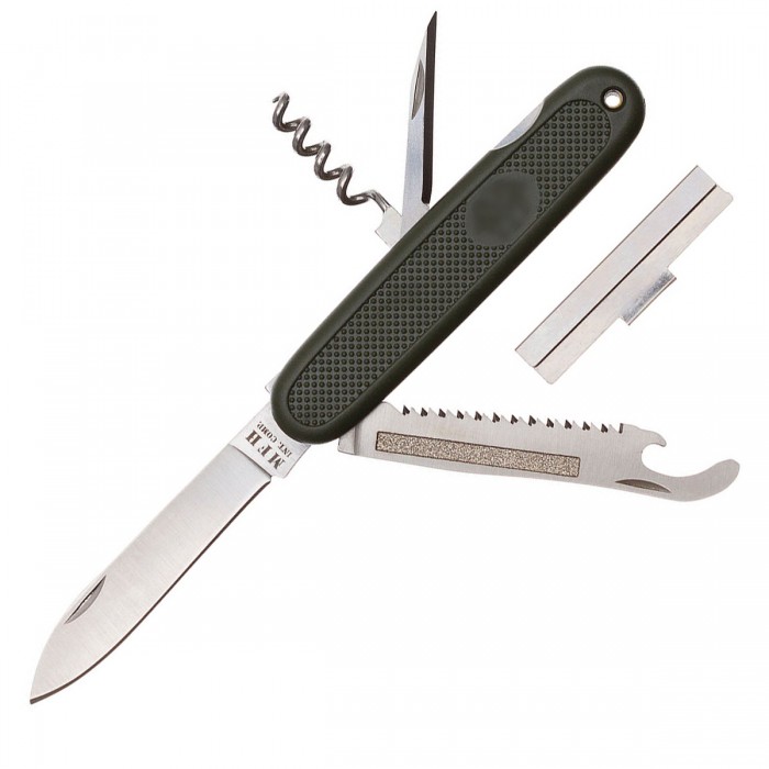 Ніж складаний MFH Bundeswehr Pocket Knife Olive Ніж складаний MFH Bundeswehr Pocket Knife Olive