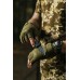 Рукавиці тактичні безпалі Pentagon Duty Mechanic 1/2 Gloves Olive Green