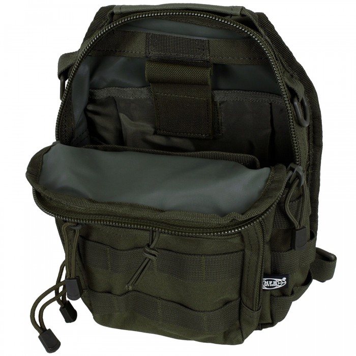 Рюкзак однолямочний MFH Shoulder Bag Olive Рюкзак однолямочний MFH Shoulder Bag Olive