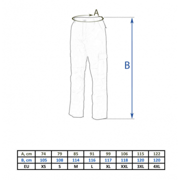 Штаны тактические Рип-Стоп US Combat Pants BDU L