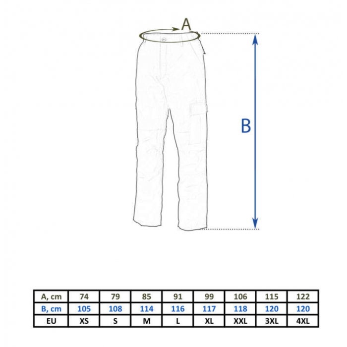 Штаны тактические Рип-Стоп US Combat Pants BDU L Штаны тактические Рип-Стоп US Combat Pants BDU L