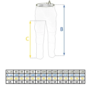 Штани тактические Vik-Tailor Rip-Stop Черные, Black