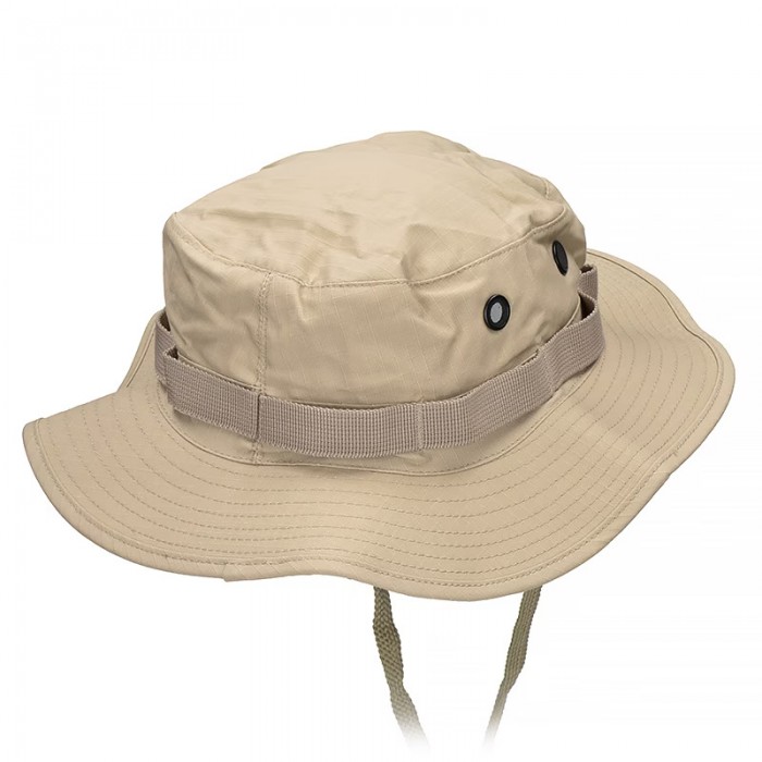 Панама тактична MIL-TEC US GI Boonie Hat Khaki Хакі Панама тактична MIL-TEC US GI Boonie Hat Khaki Хакі