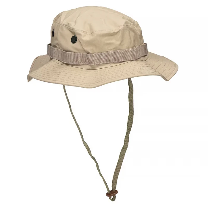 Панама тактична MIL-TEC US GI Boonie Hat Khaki Хакі Панама тактична MIL-TEC US GI Boonie Hat Khaki Хакі