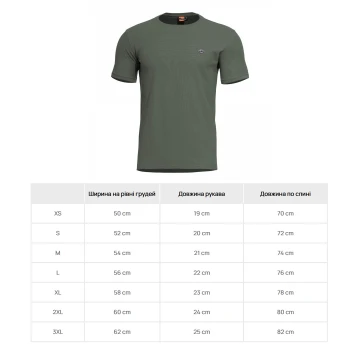 Футболка Pentagon Levantes Crewneck T-Shirt Camo Green