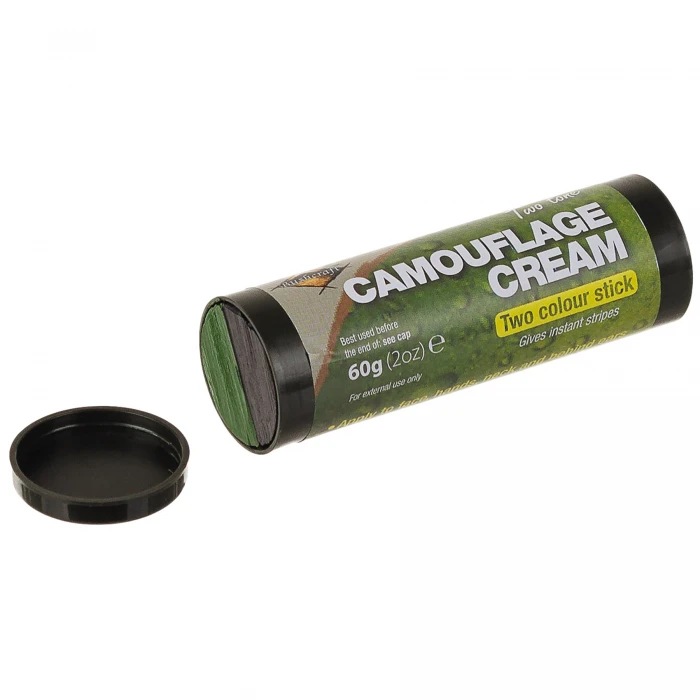 Фарби для маскування лиця MFH Camo Stick Чорний та Олива Фарби для маскування лиця MFH Camo Stick Чорний та Олива