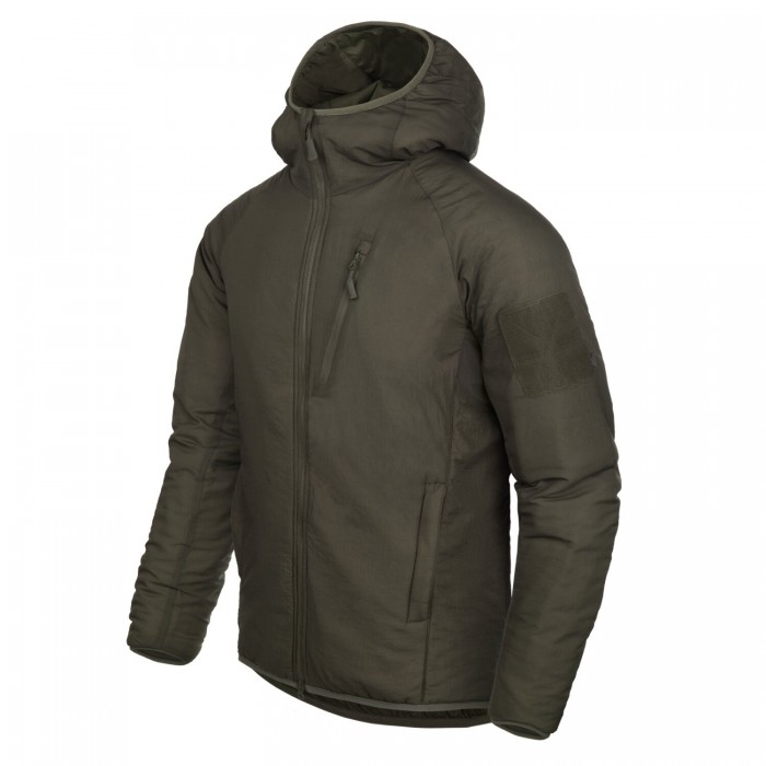 Куртка Helikon-Tex Wolfhound Hoodie Climashield Зелена Тайга, Зелений Куртка Helikon-Tex Wolfhound Hoodie Climashield Зелена Тайга, Зелений