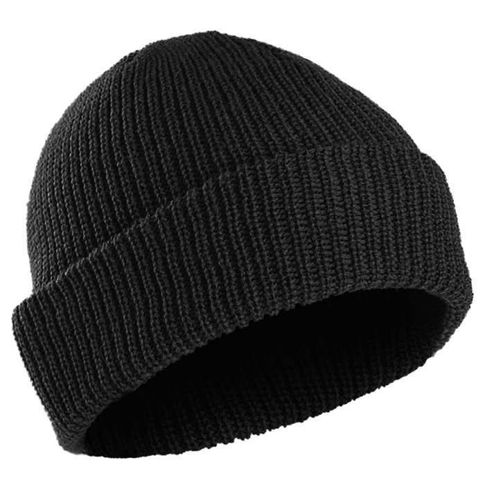 Шапка в`язана MIL-TEC Acrylic Watch Cap Black Шапка в`язана MIL-TEC Acrylic Watch Cap Black