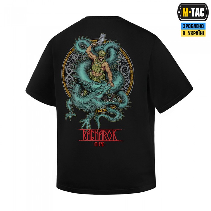 Футболка M-Tac Ragnarok Cotton Hard, Black Футболка M-Tac Ragnarok Cotton Hard, Black