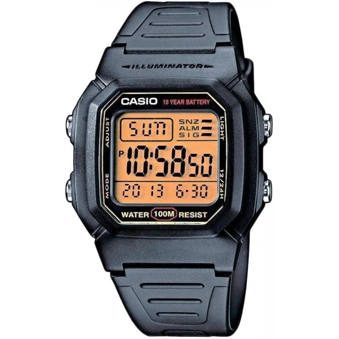 Часы Casio W-800HG-9A, Black Часы Casio W-800HG-9A, Black