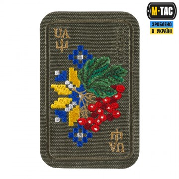 Нашивка M-Tac Орнамент Калина, Black