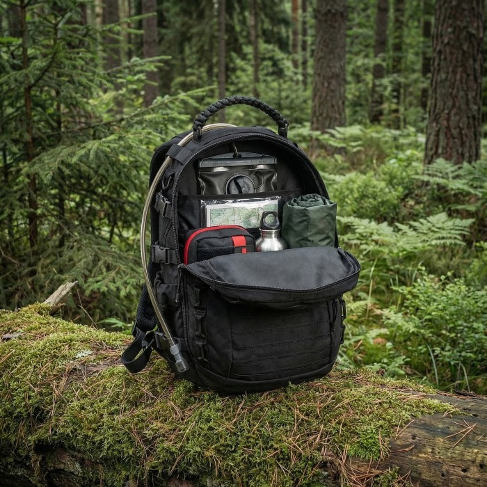Рюкзак тактичний M-Tac Mission Pack 25L, Black Рюкзак тактичний M-Tac Mission Pack 25L, Black
