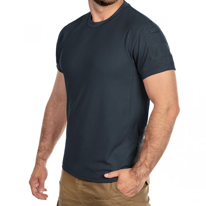 Термоактивная футболка Helikon Tactical T-shirt TopCool, Navy Blue Термоактивная футболка Helikon Tactical T-shirt TopCool, Navy Blue