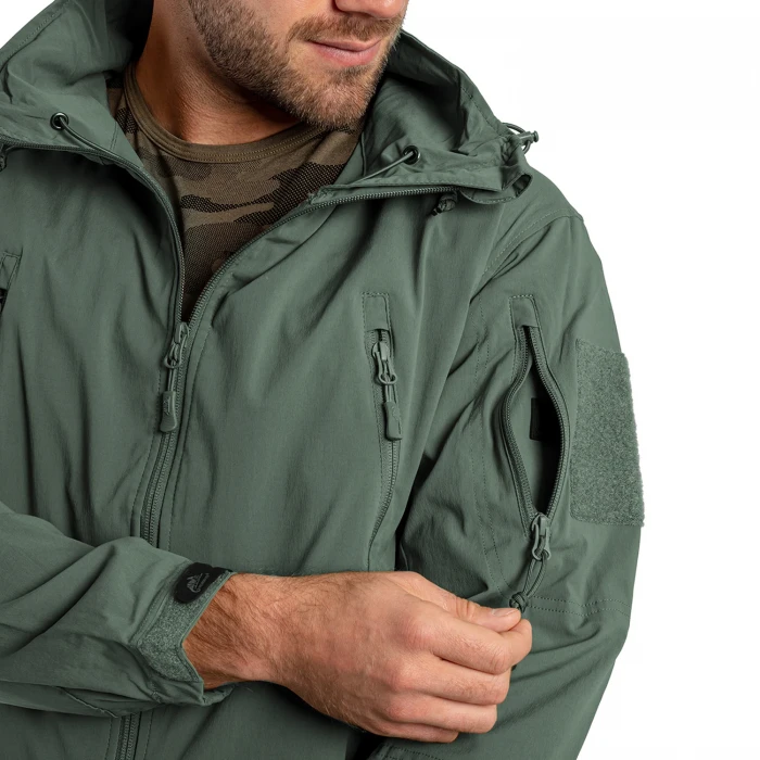 Куртка Helikon Trooper StormStretch Softshell - Alpha Green Куртка Helikon Trooper StormStretch Softshell - Alpha Green
