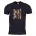 Футболка Pentagon Ageron Fearless Warrior Чорна, Black