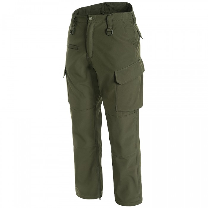 Штаны теплые MIL-TEC «Explorer» SoftShell Olive Штаны теплые MIL-TEC «Explorer» SoftShell Olive