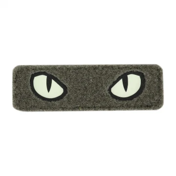 M-Tac нашивка Cat Eyes (Type 2) Laser Cut Ranger Green/GID