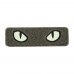 M-Tac нашивка Cat Eyes (Type 2) Laser Cut Ranger Green/GID