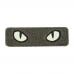 M-Tac нашивка Cat Eyes (Type 2) Laser Cut Ranger Green/GID