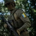 M-Tac нашивка прапор України з гербом (80х50 мм) вертикальна Full Color/GID